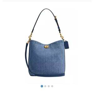 Stylish Blue Women's Shoulder Bag
